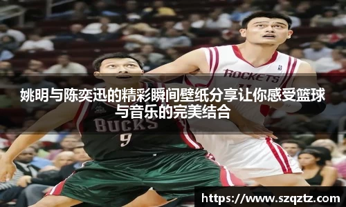 姚明与陈奕迅的精彩瞬间壁纸分享让你感受篮球与音乐的完美结合